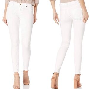 Blank NYC Mercer Skinny Mid Rise Ankle Denim Jeans White Sz 29